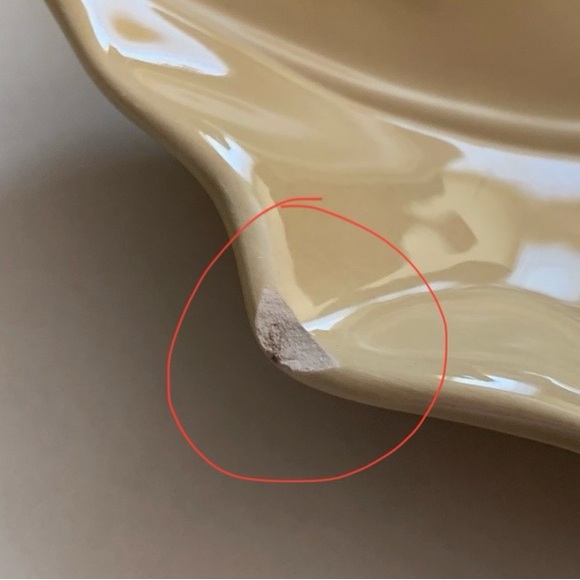 Ceramic Leaf Serving Platter - Picture 13 of 15